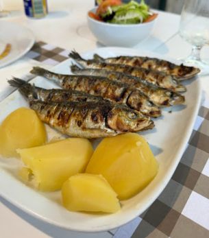 Prato do Restaurante A Toca